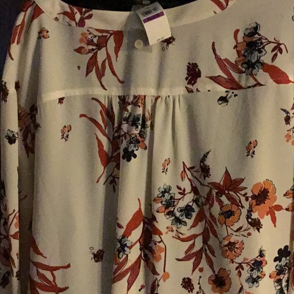 Van Heusen XXLT 100% polyester colorful shirt - Picture 4 of 5